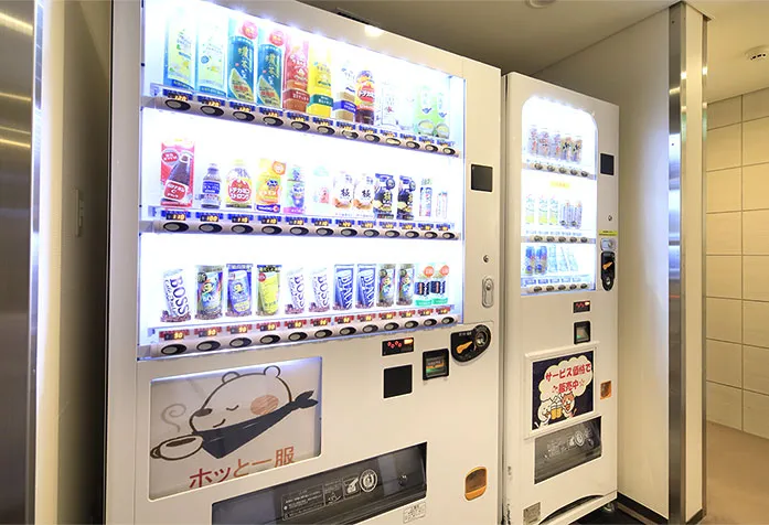 写真：飲料自動販売機